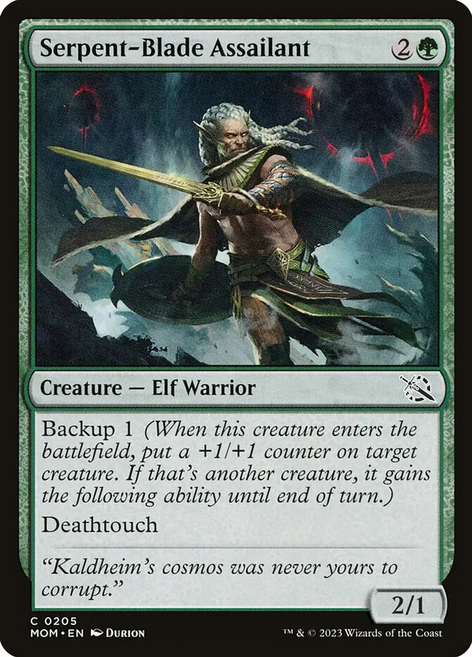 Serpent-Blade Assailant 1