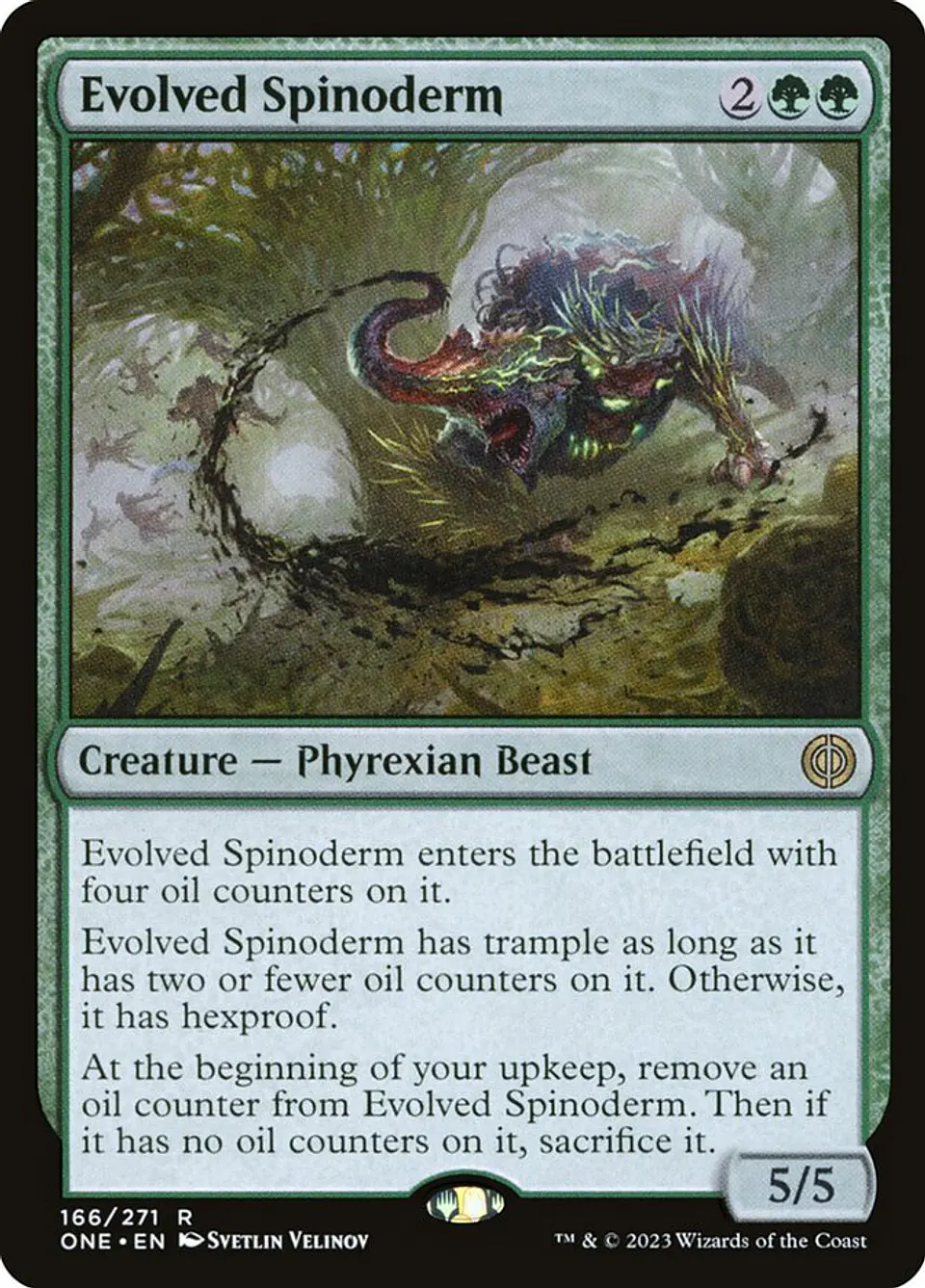 Evolved Spinoderm 1