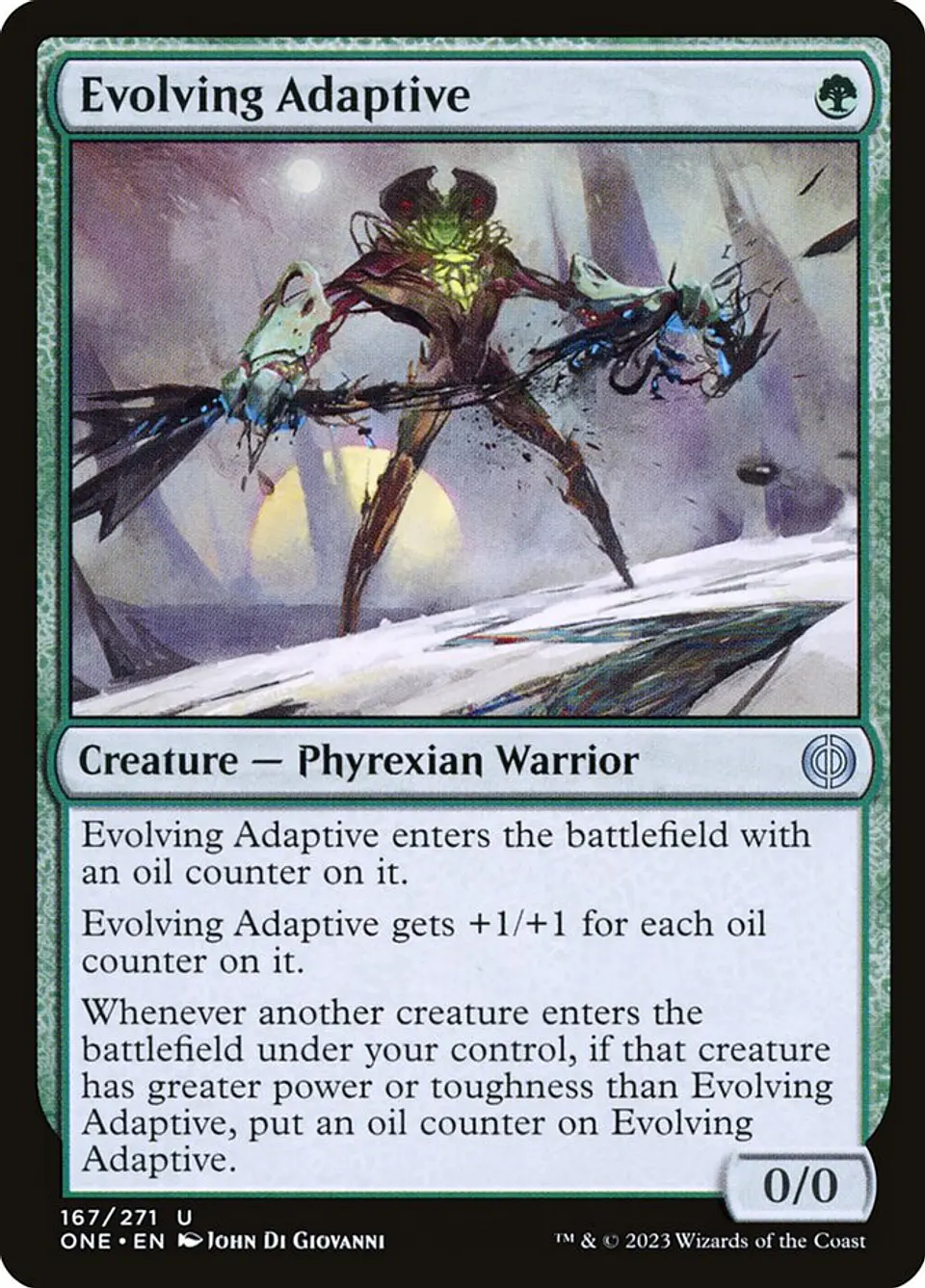 Evolving Adaptive 1