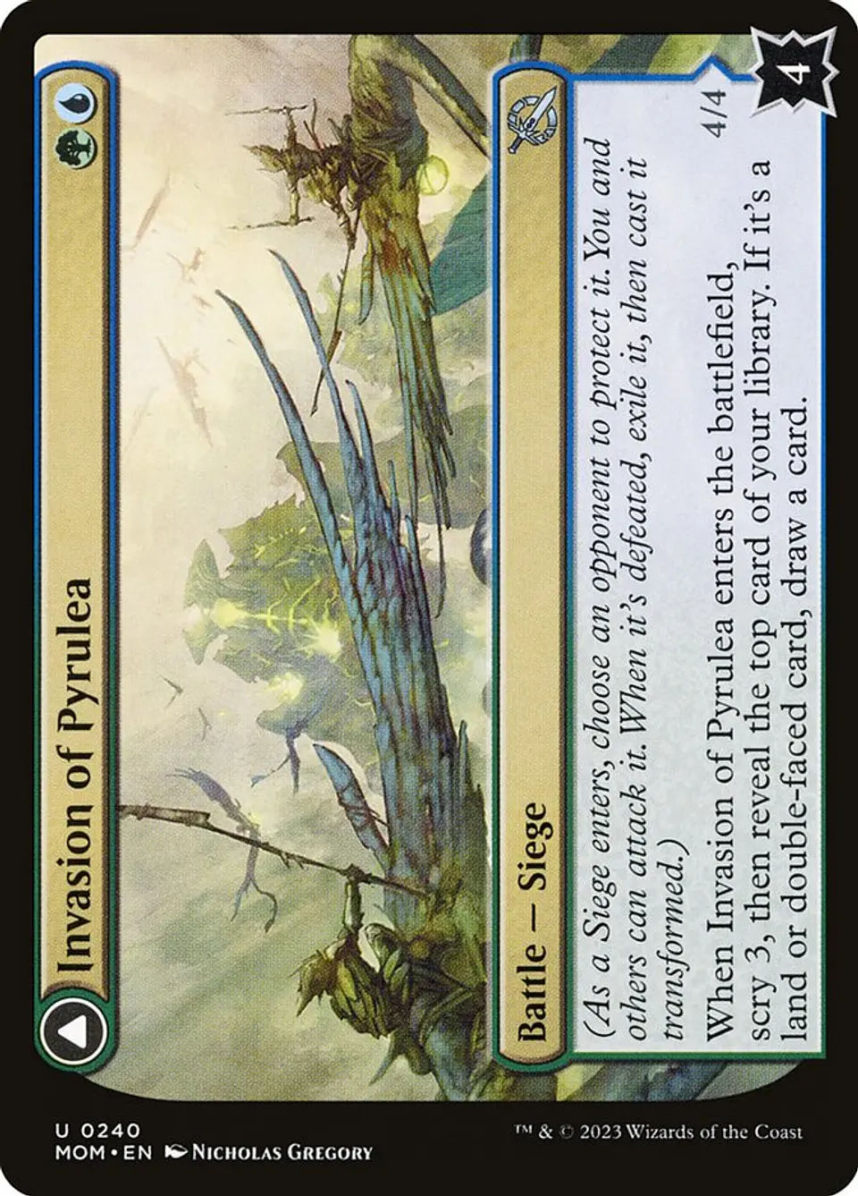 Invasion of Pyrulea // Gargantuan Slabhorn 1