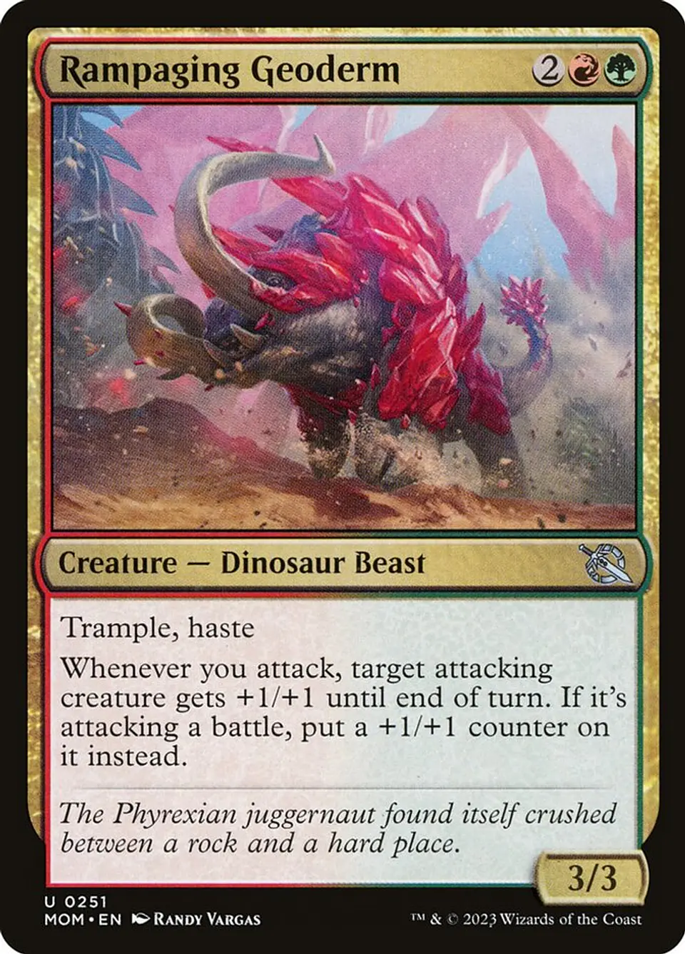 Rampaging Geoderm 1