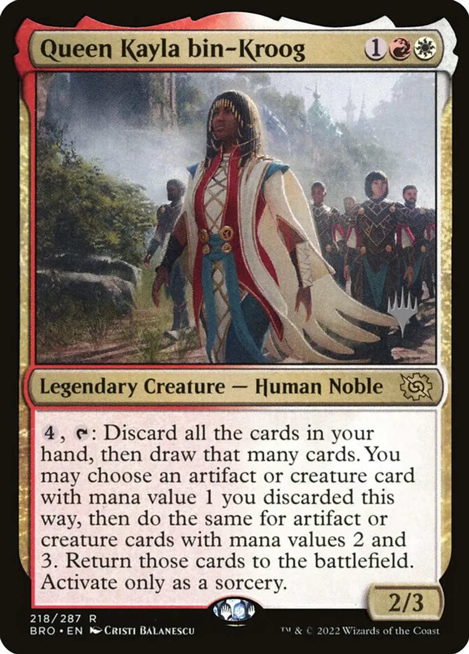 Queen Kayla bin-Kroog (Promo Pack) 1
