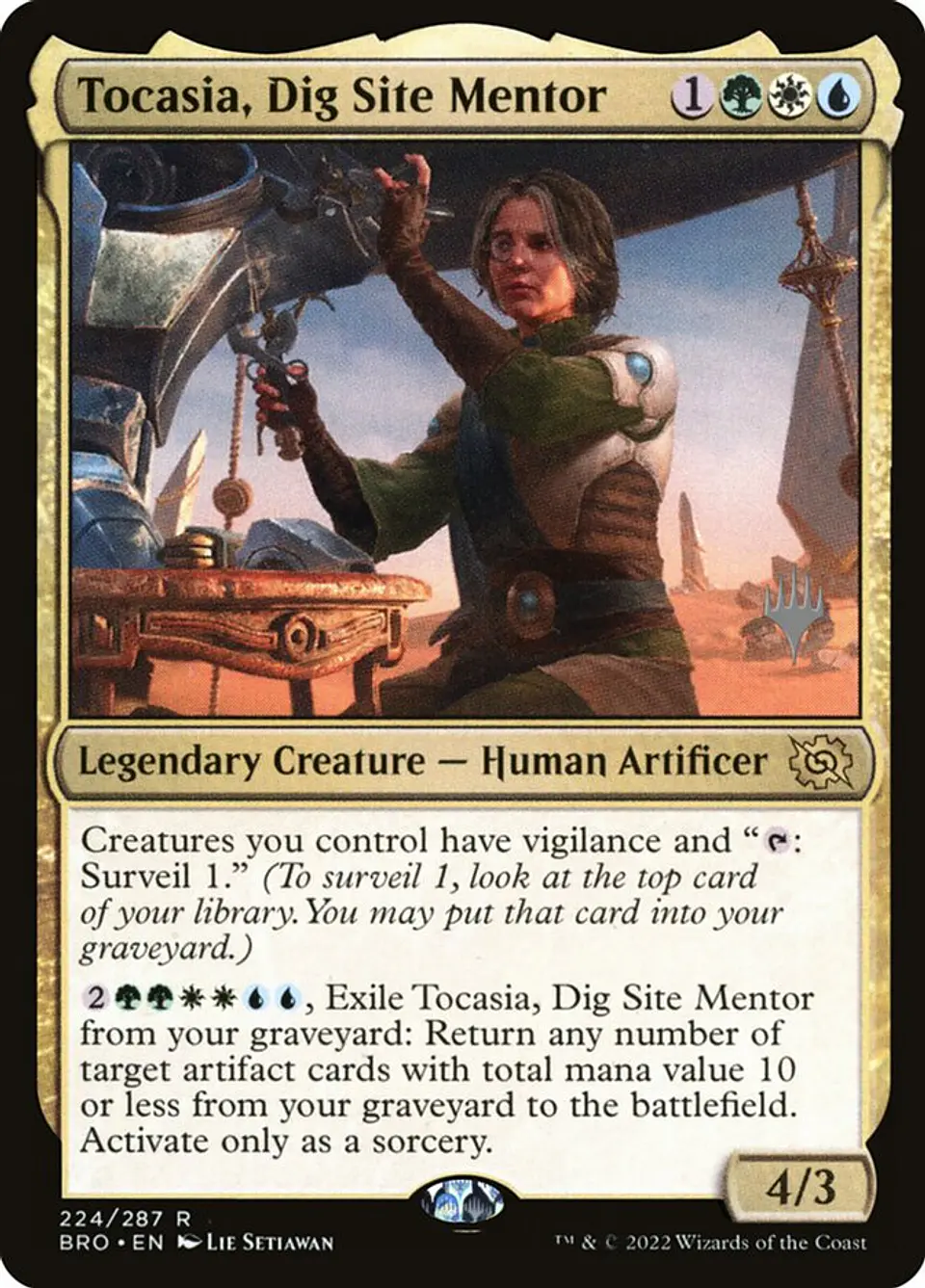 Tocasia, Dig Site Mentor (Promo Pack) 1