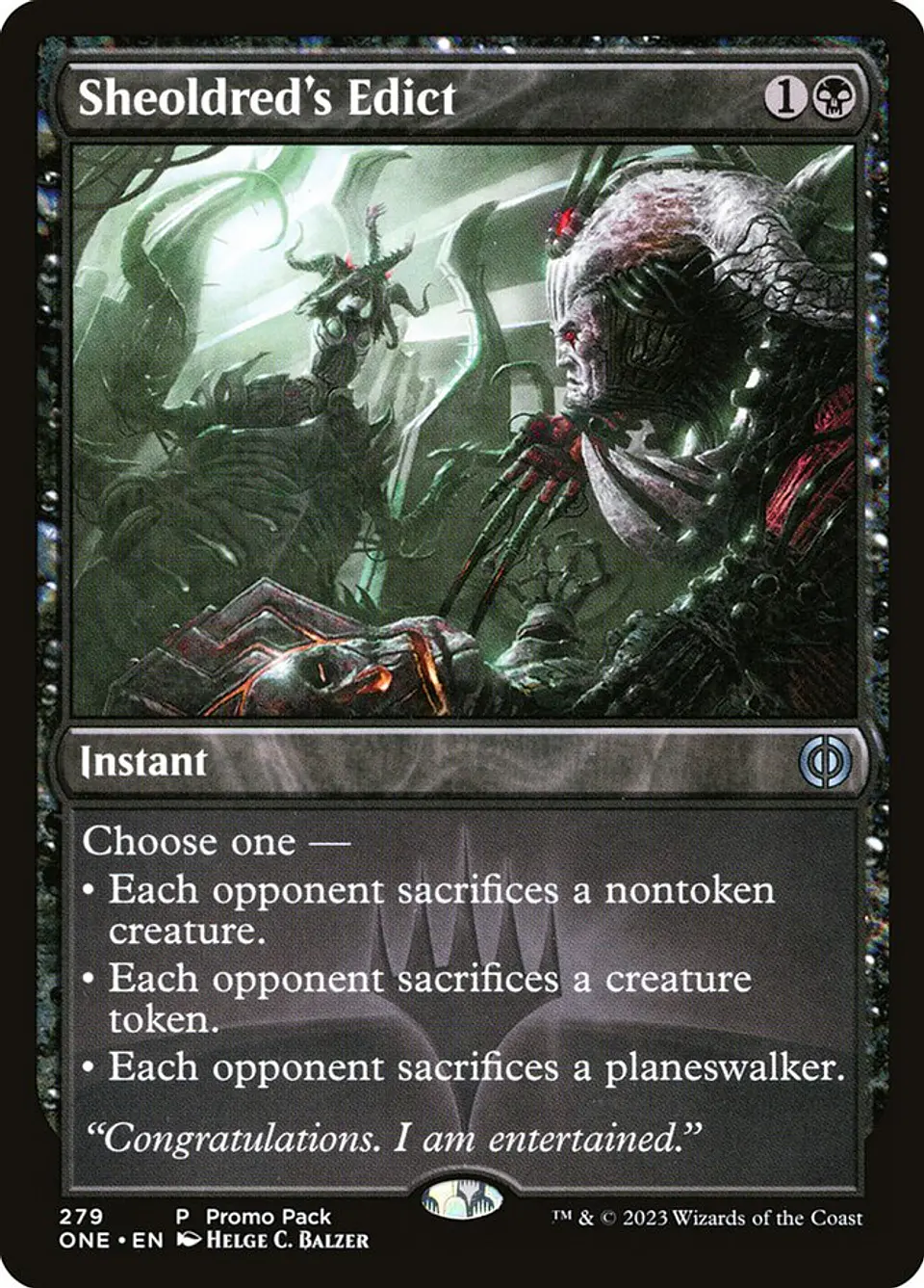 Sheoldred's Edict 1