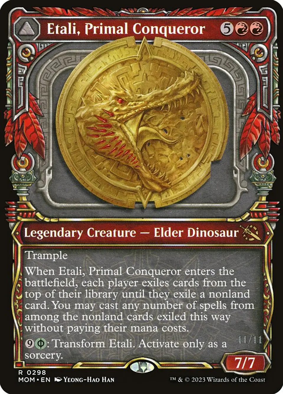 Etali, Primal Conqueror // Etali, Primal Sickness (Showcase) 1