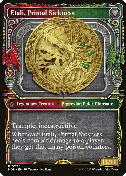 Etali, Primal Conqueror // Etali, Primal Sickness (Showcase)