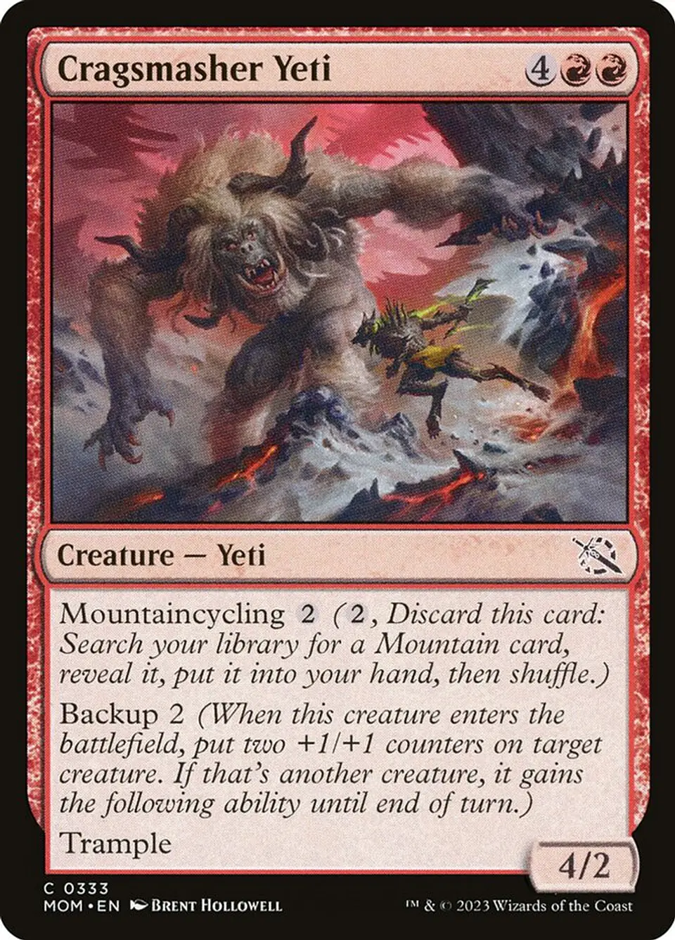 Cragsmasher Yeti 1