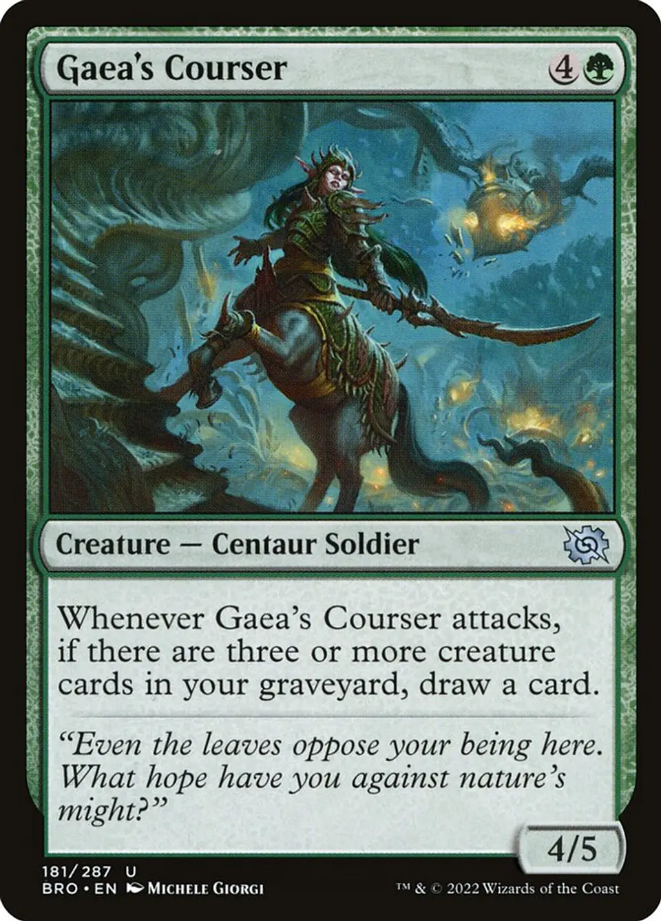 Gaea's Courser 1