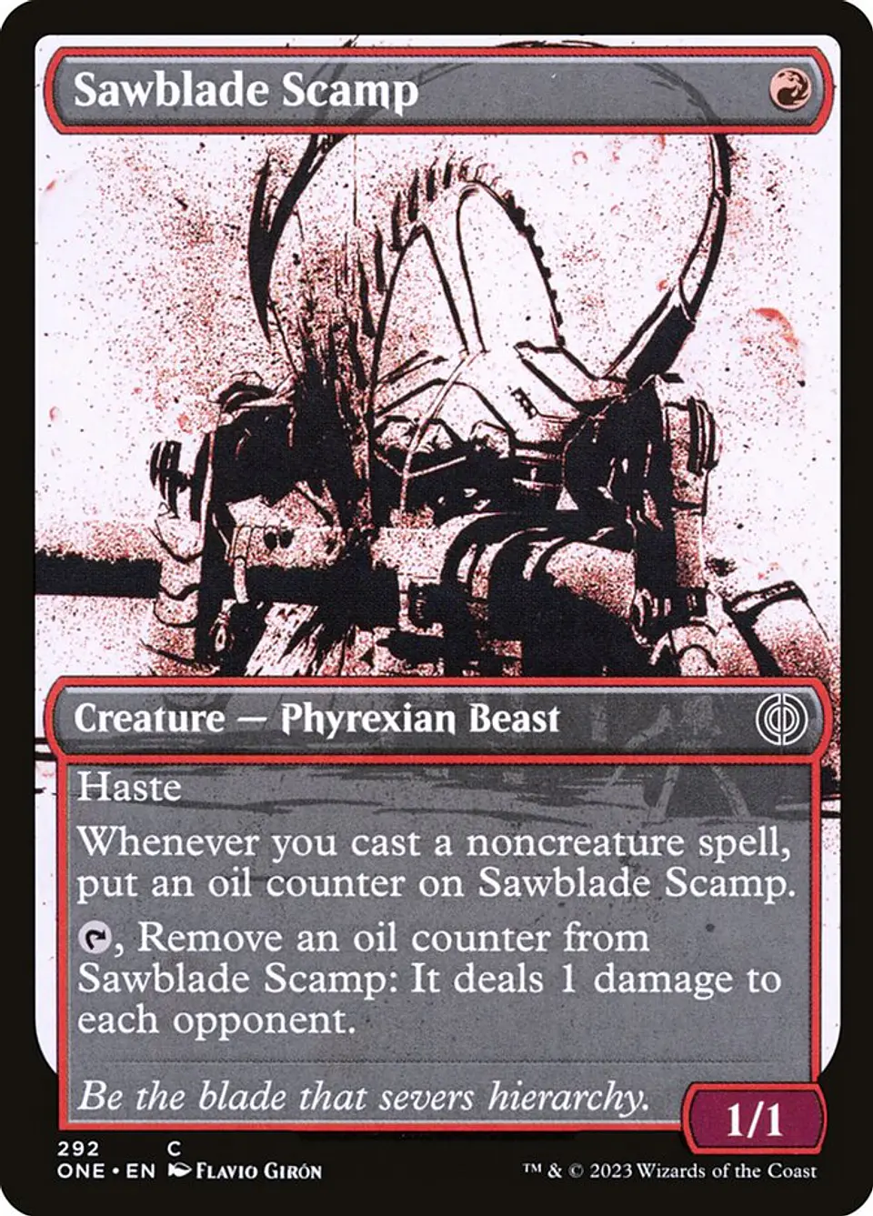 Sawblade Scamp (Showcase) 1