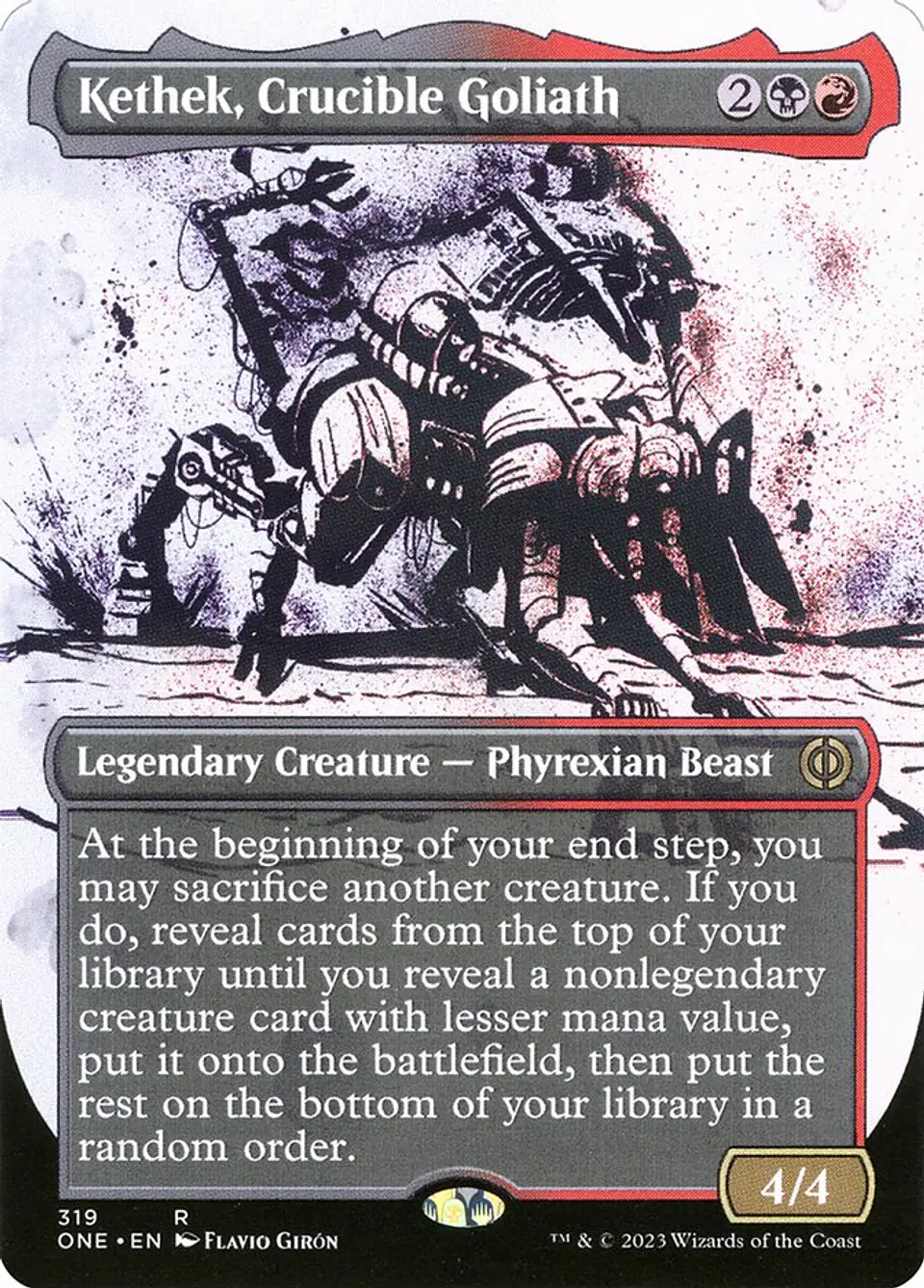 Kethek, Crucible Goliath (Borderless) 1