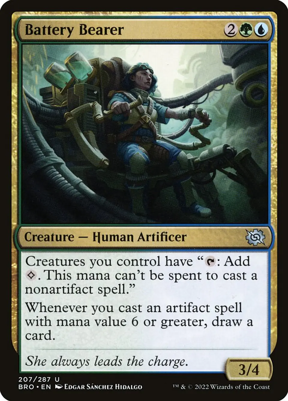Battery Bearer 1