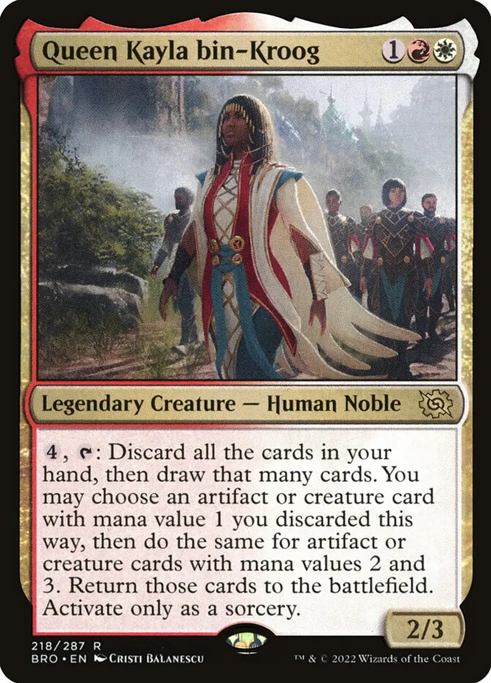 Queen Kayla bin-Kroog 1