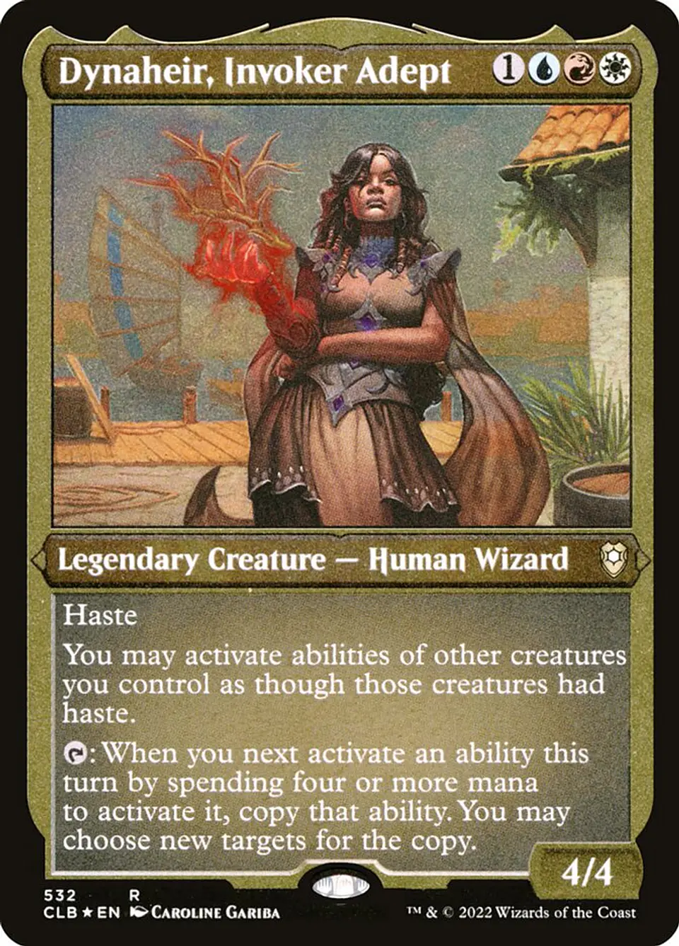 Dynaheir, Invoker Adept 1