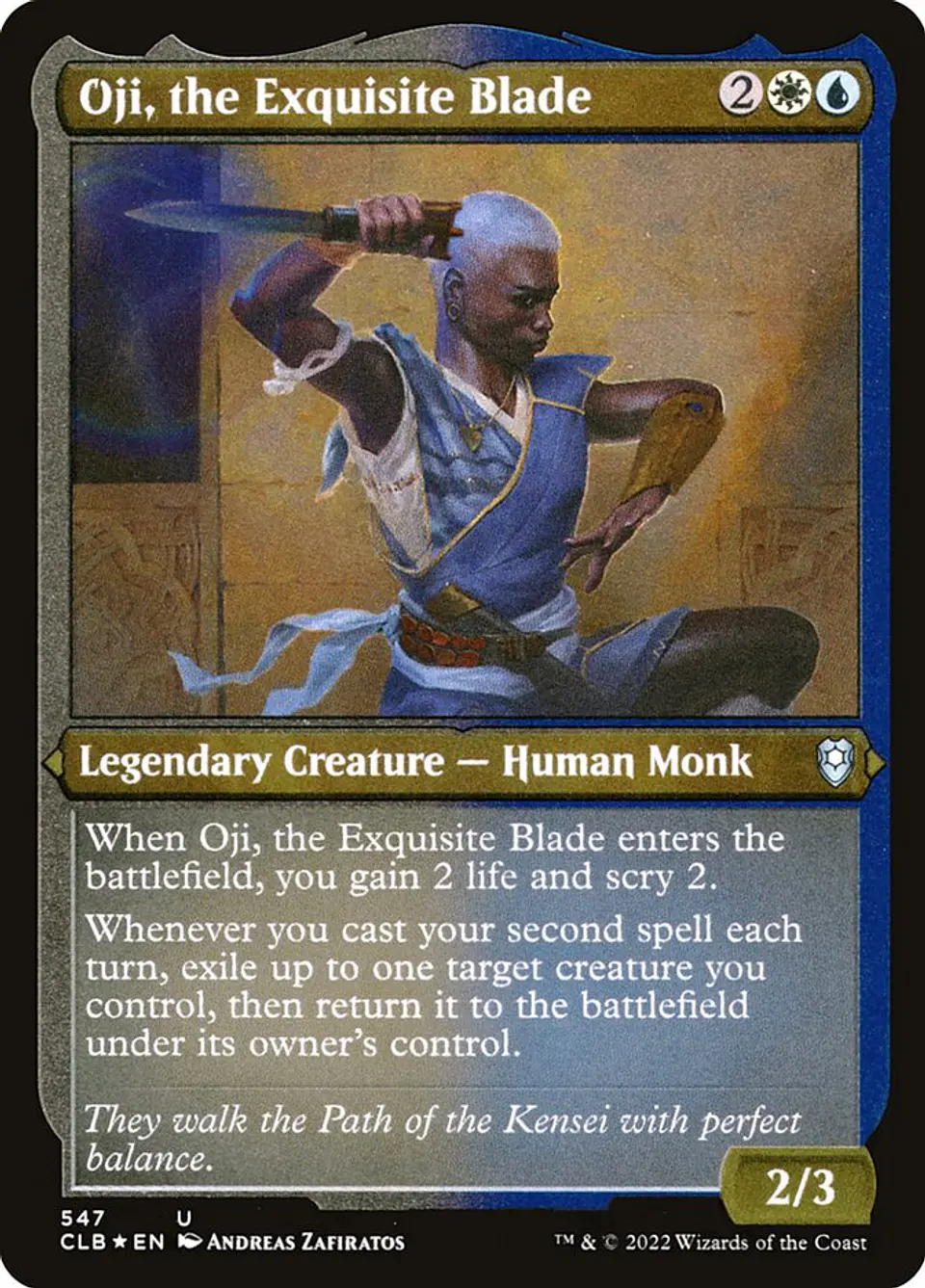 Oji, the Exquisite Blade 1