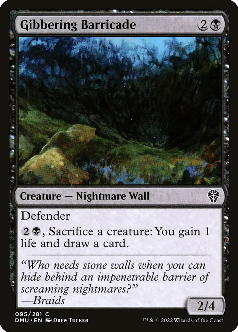 Gibbering Barricade 1