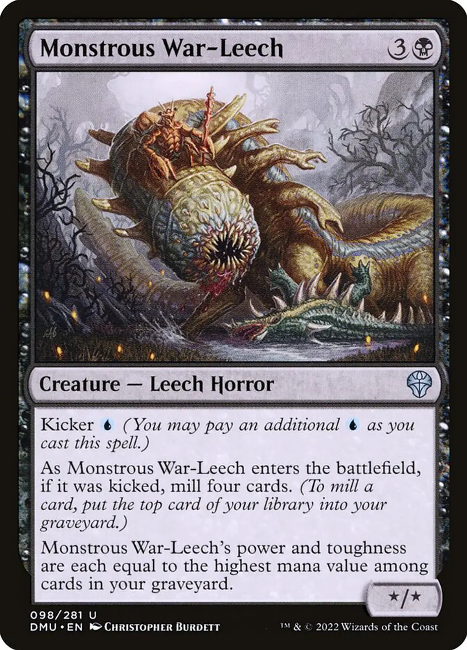 Monstrous War-Leech 1