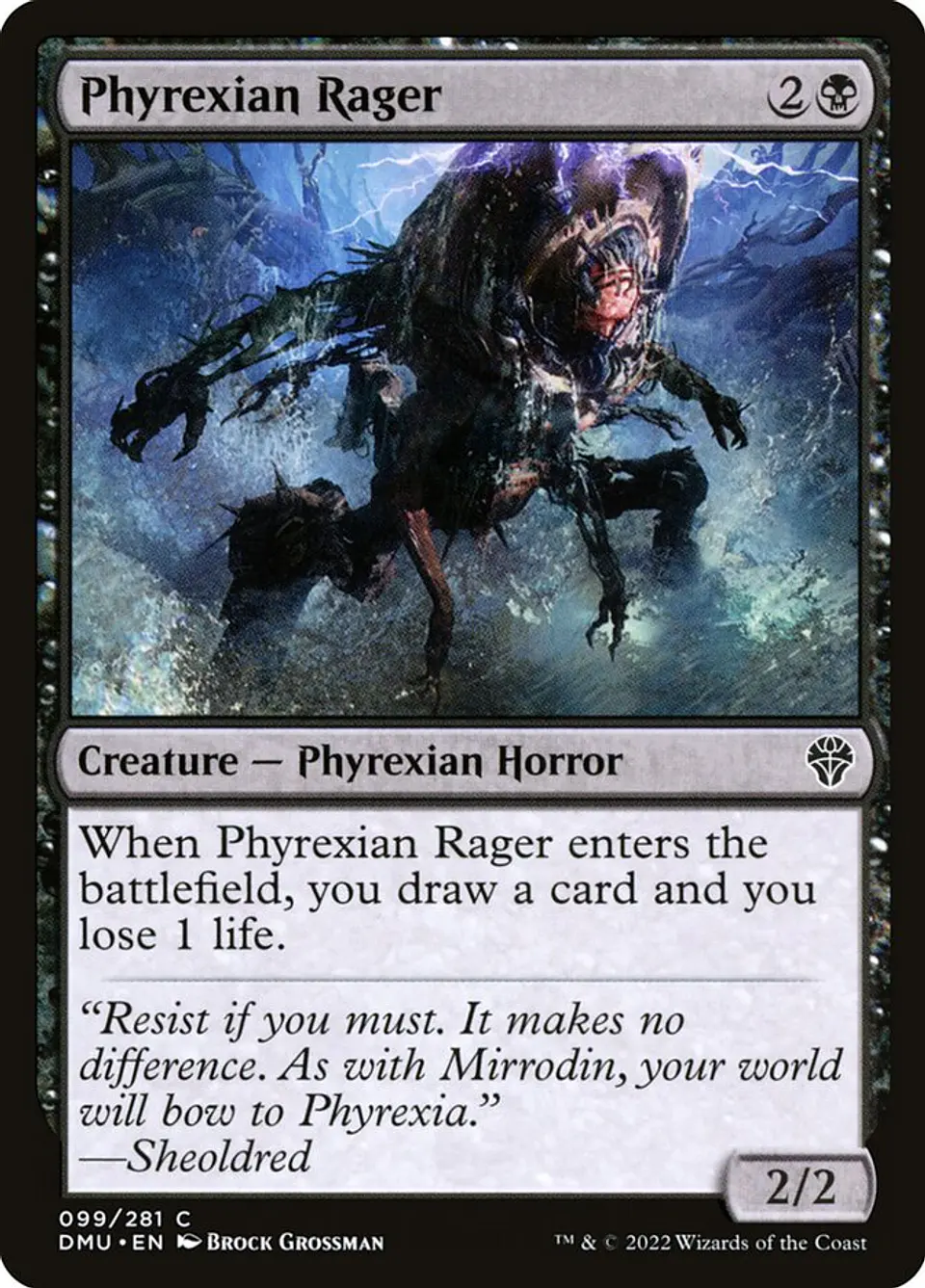 Phyrexian Rager 1