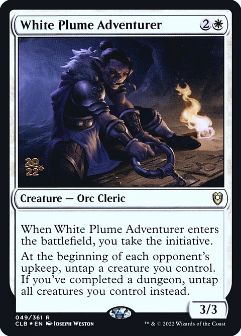 White Plume Adventurer (Pre-release)