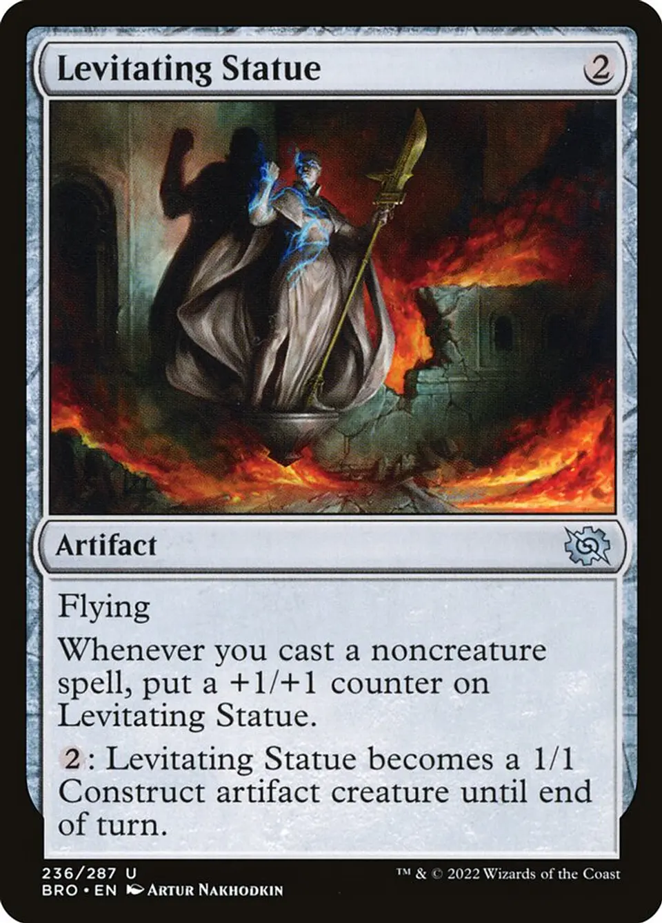 Levitating Statue 1
