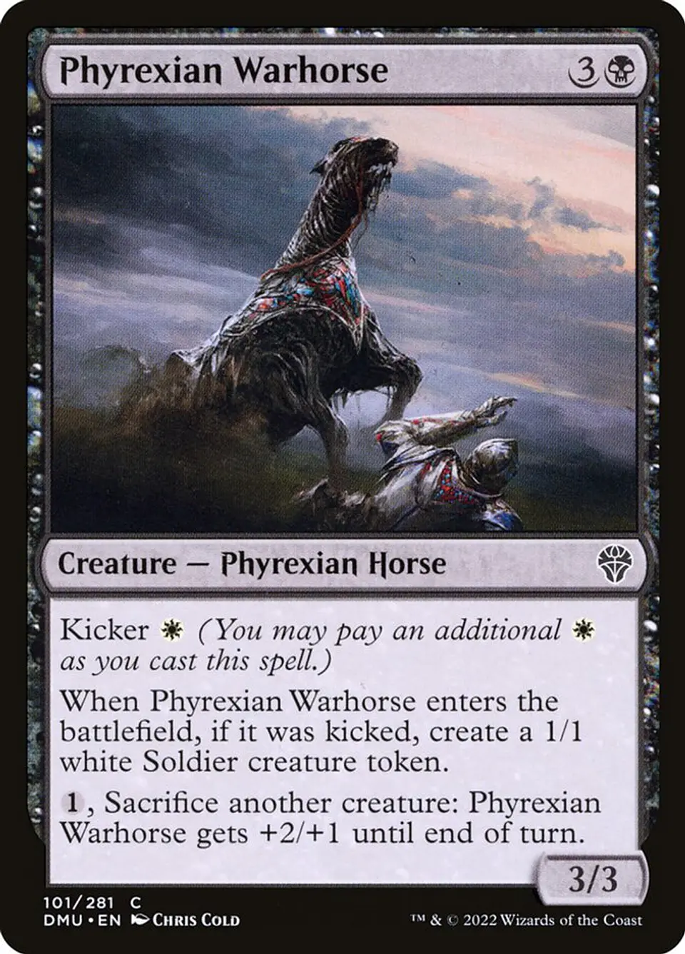 Phyrexian Warhorse 1