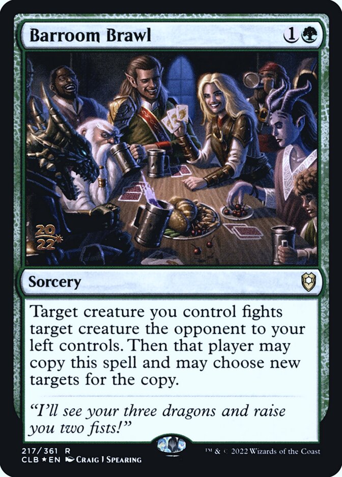 Barroom Brawl (Pre-release)