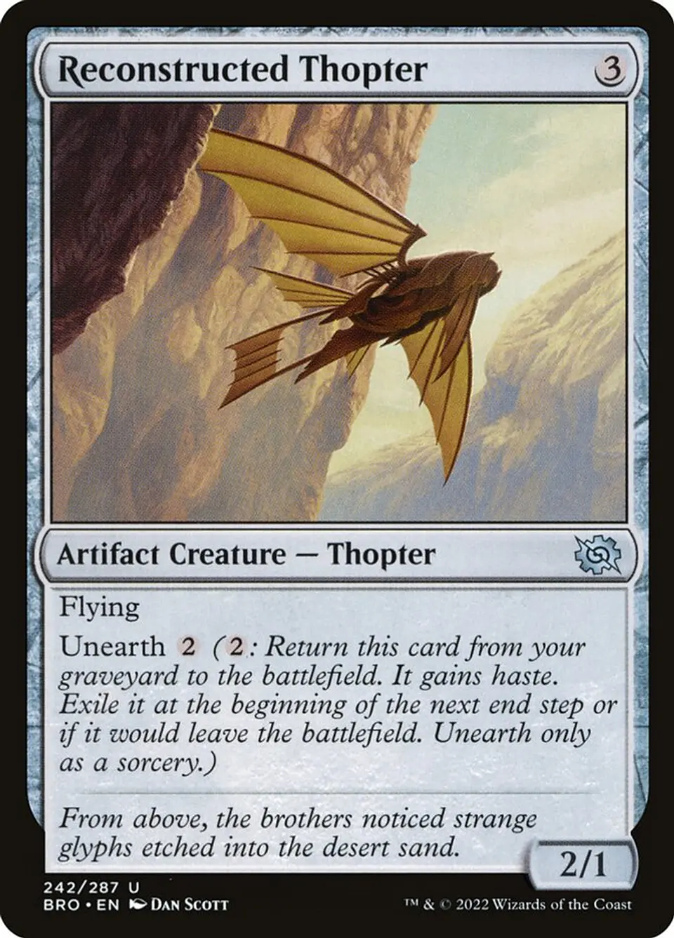 Reconstructed Thopter 1
