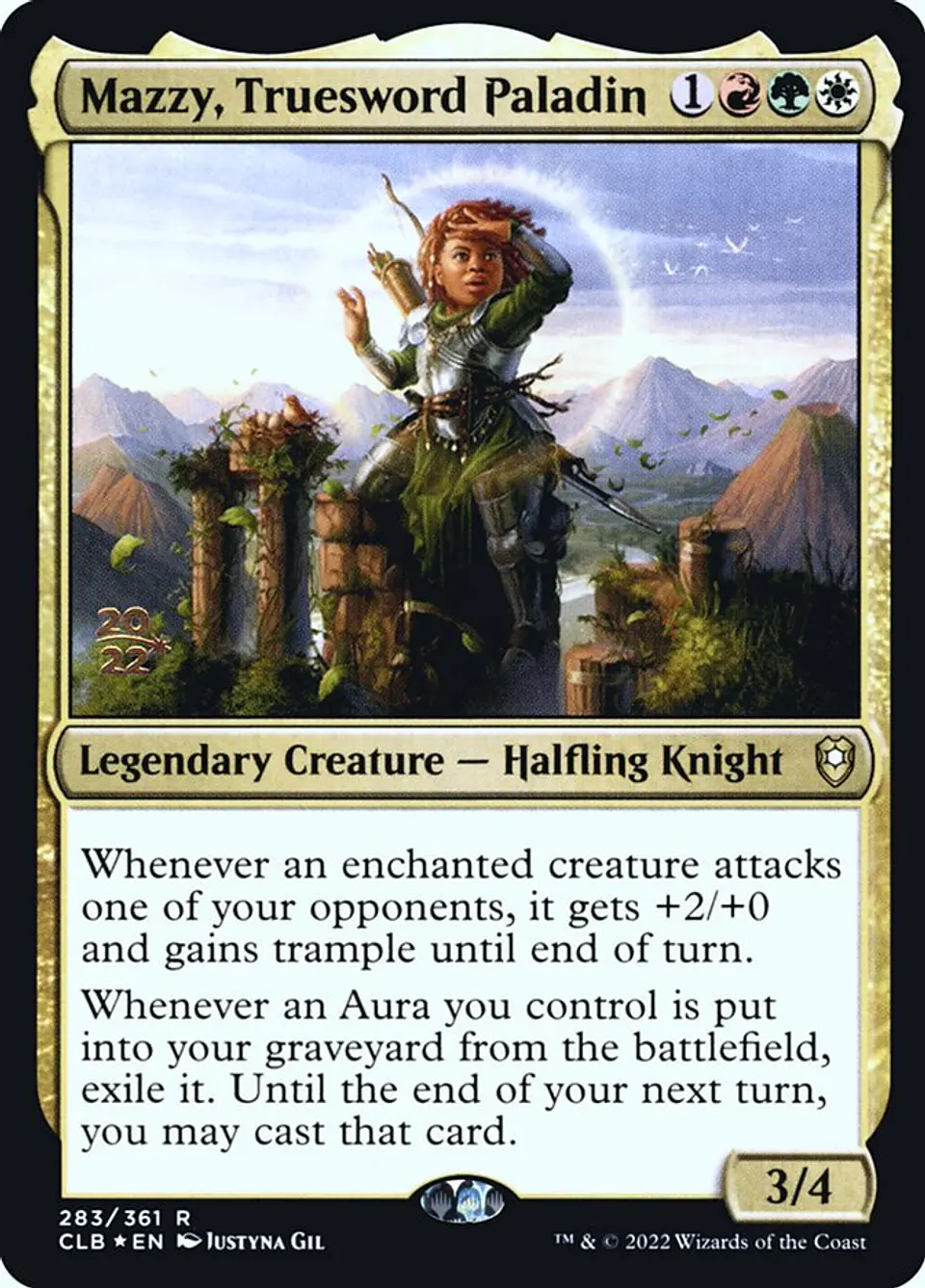 Mazzy, Truesword Paladin (Pre-release) 1