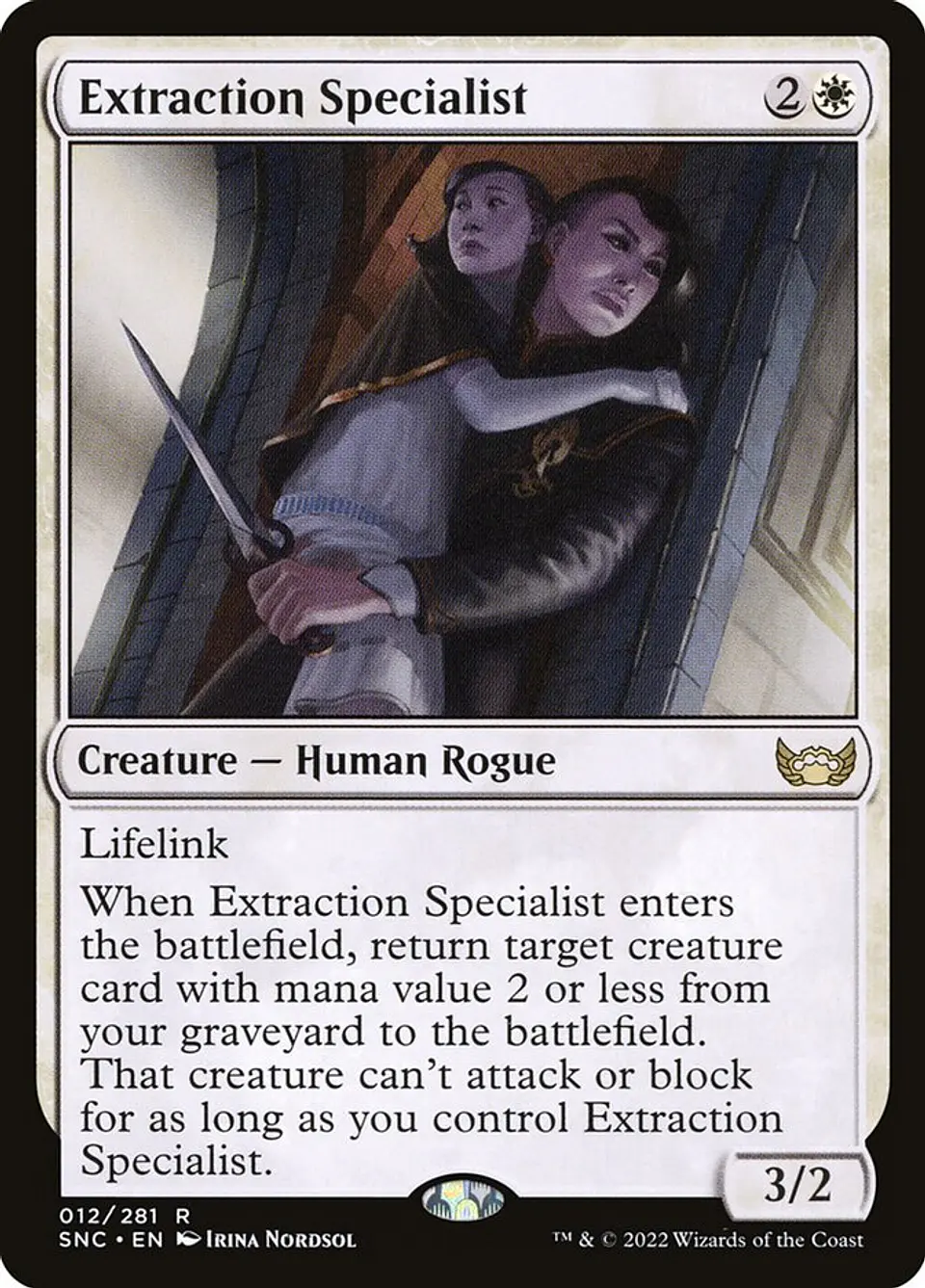 Extraction Specialist 1