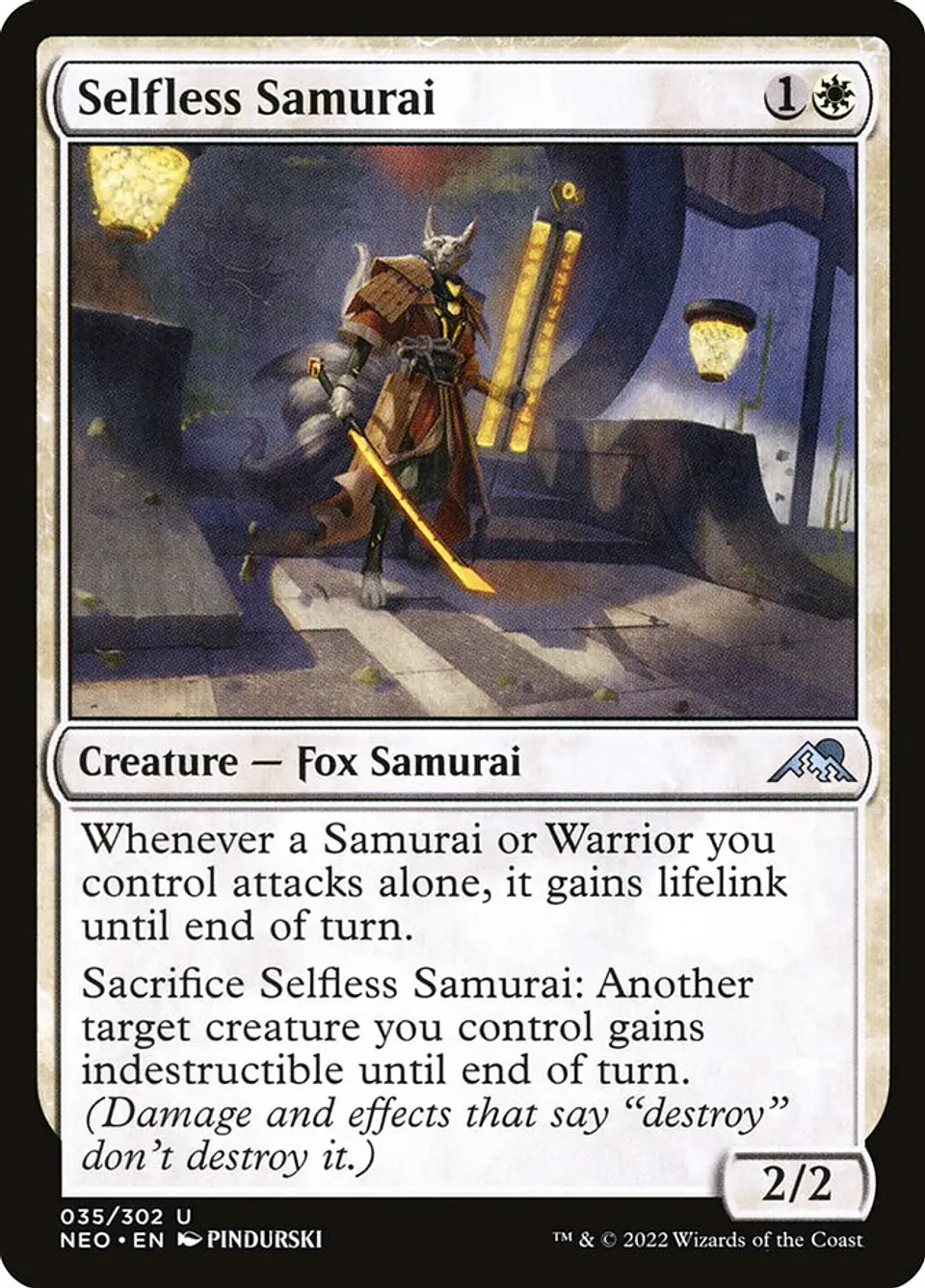 Selfless Samurai 1