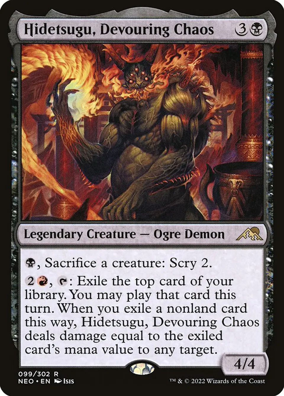 Hidetsugu, Devouring Chaos 1