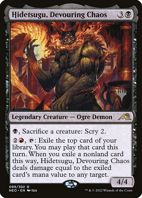 Hidetsugu, Devouring Chaos (Promo Pack)