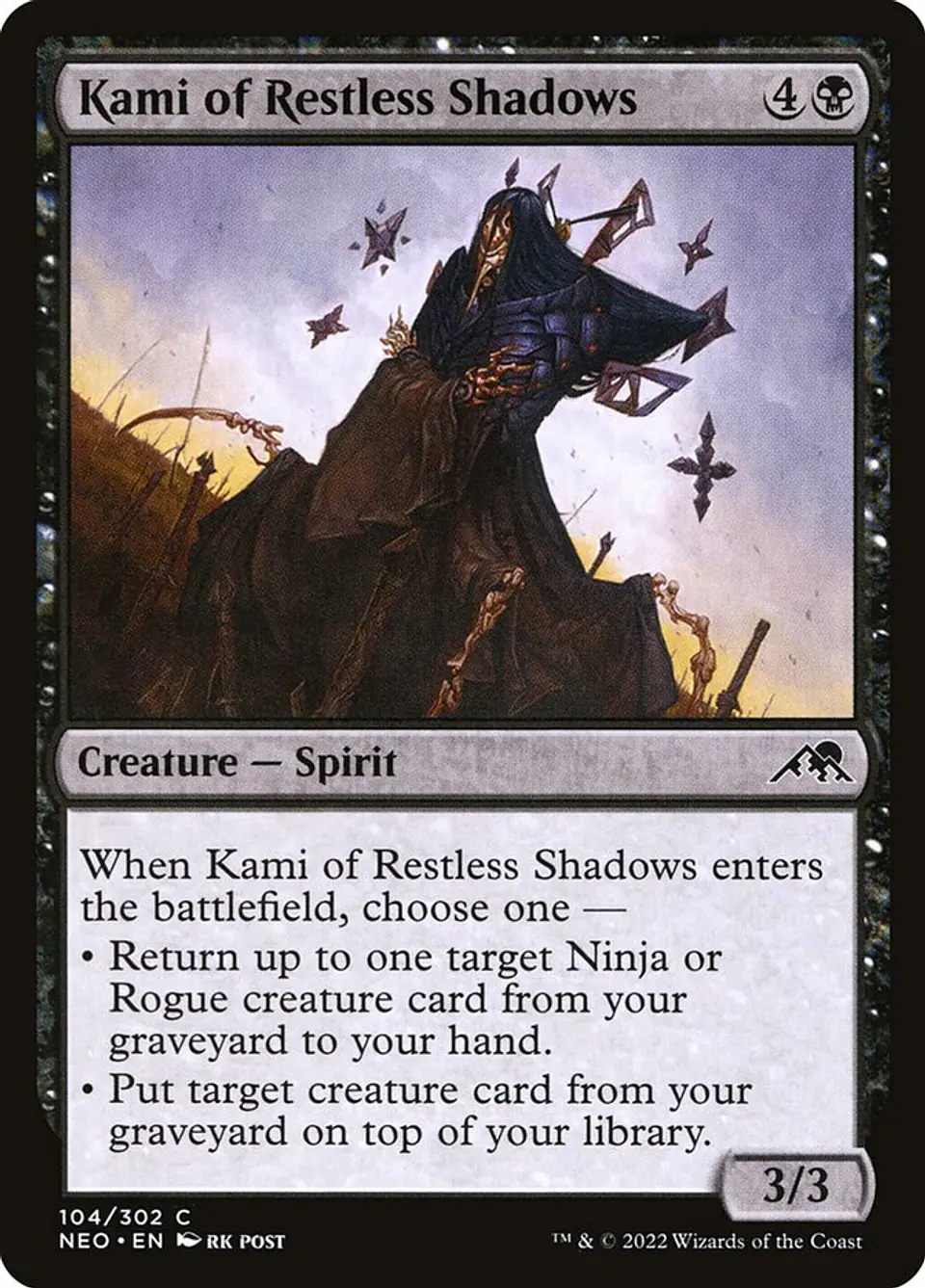 Kami of Restless Shadows 1