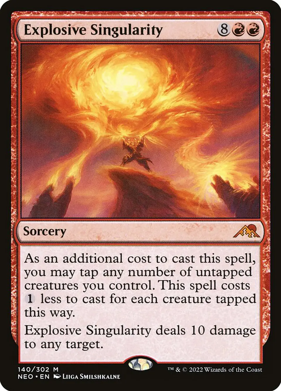Explosive Singularity 1