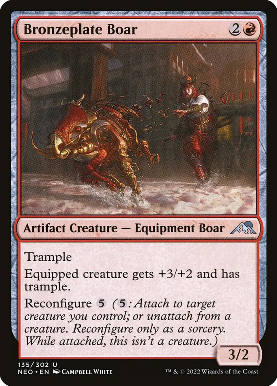 Bronzeplate Boar 1