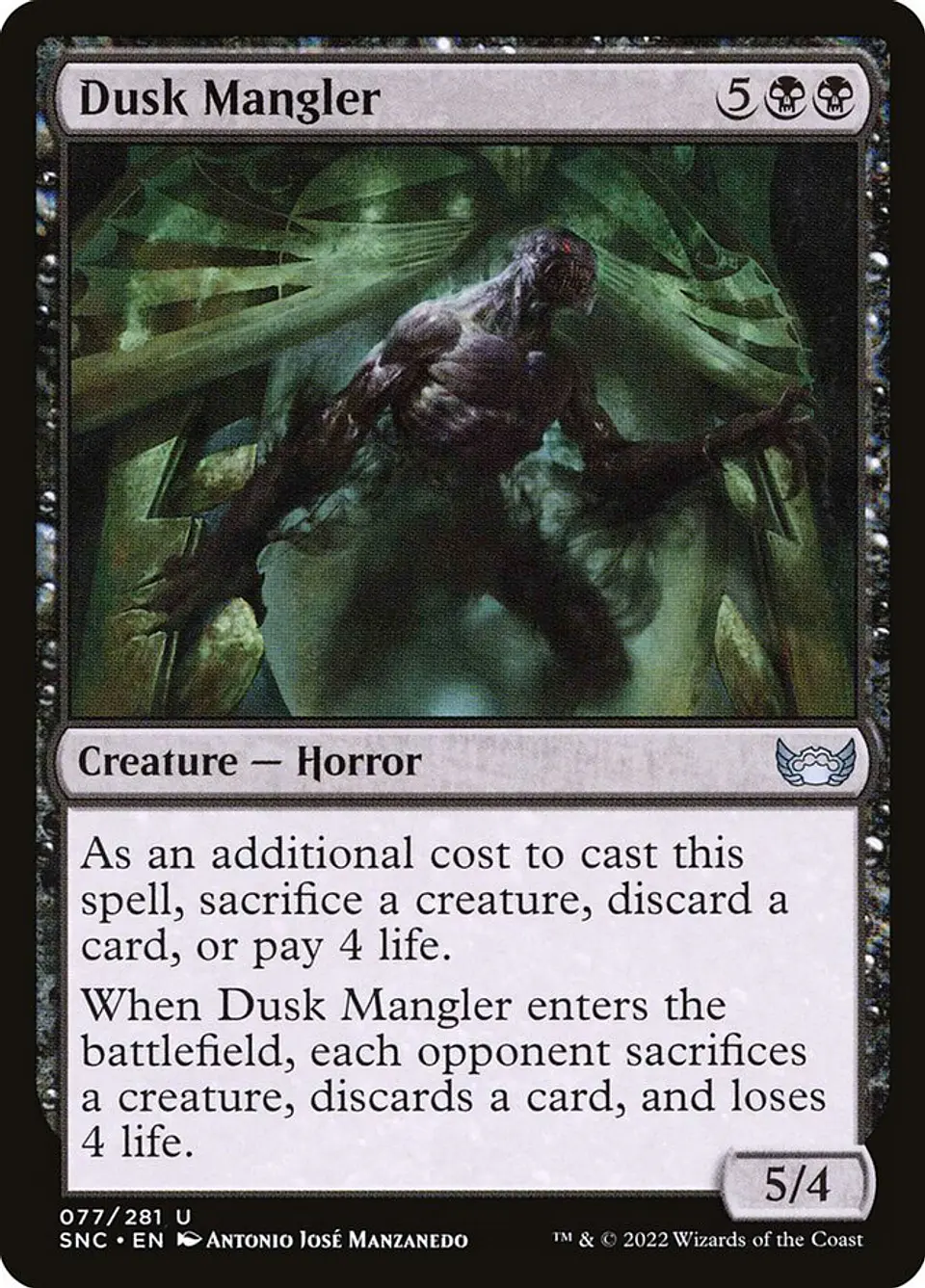 Dusk Mangler 1