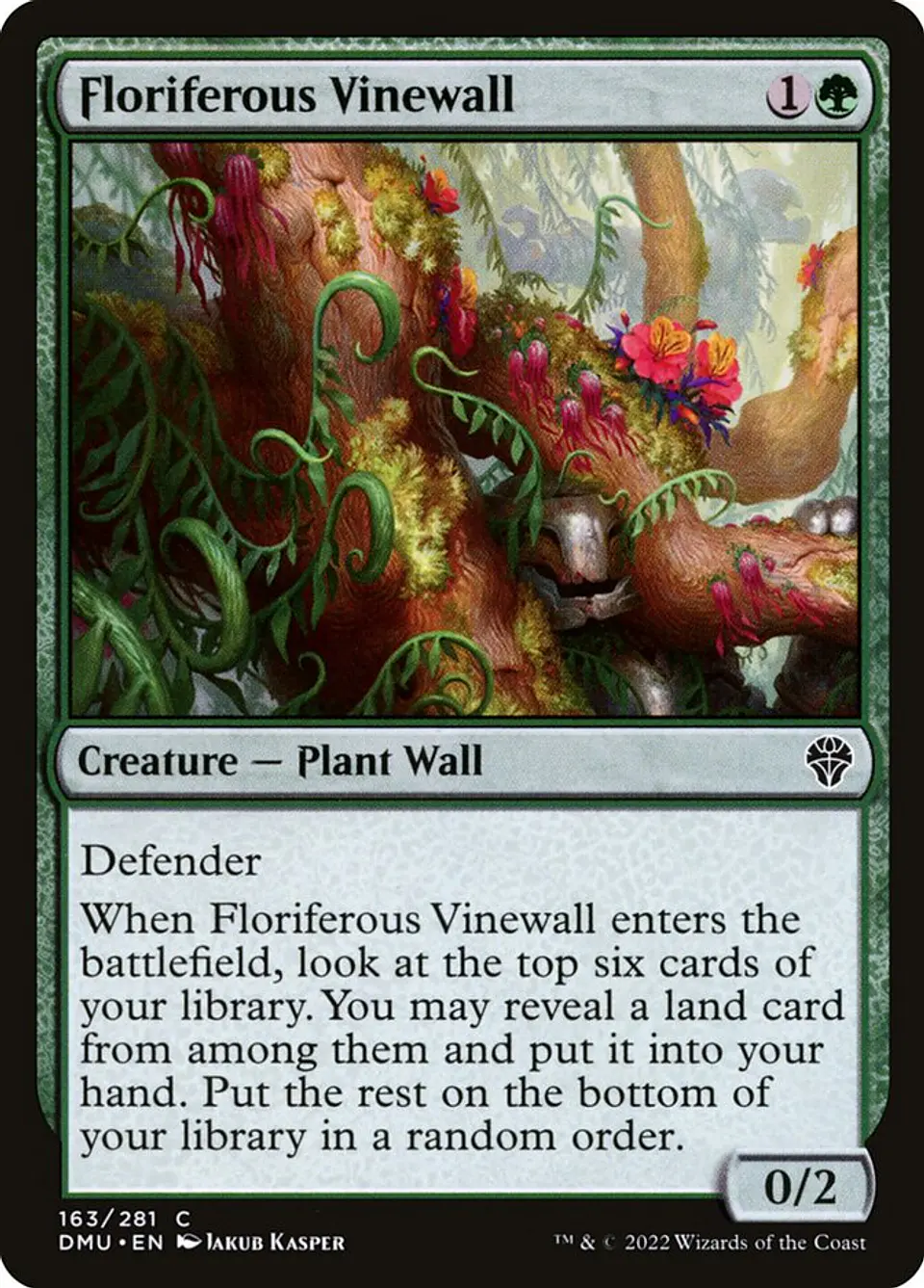Floriferous Vinewall 1
