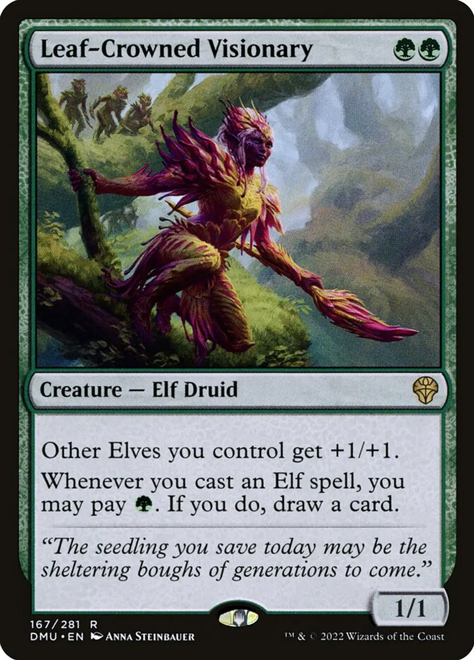 Leaf-Crowned Visionary 1