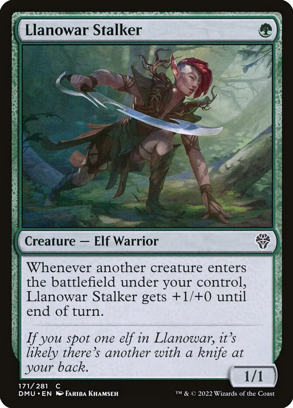 Llanowar Stalker 1