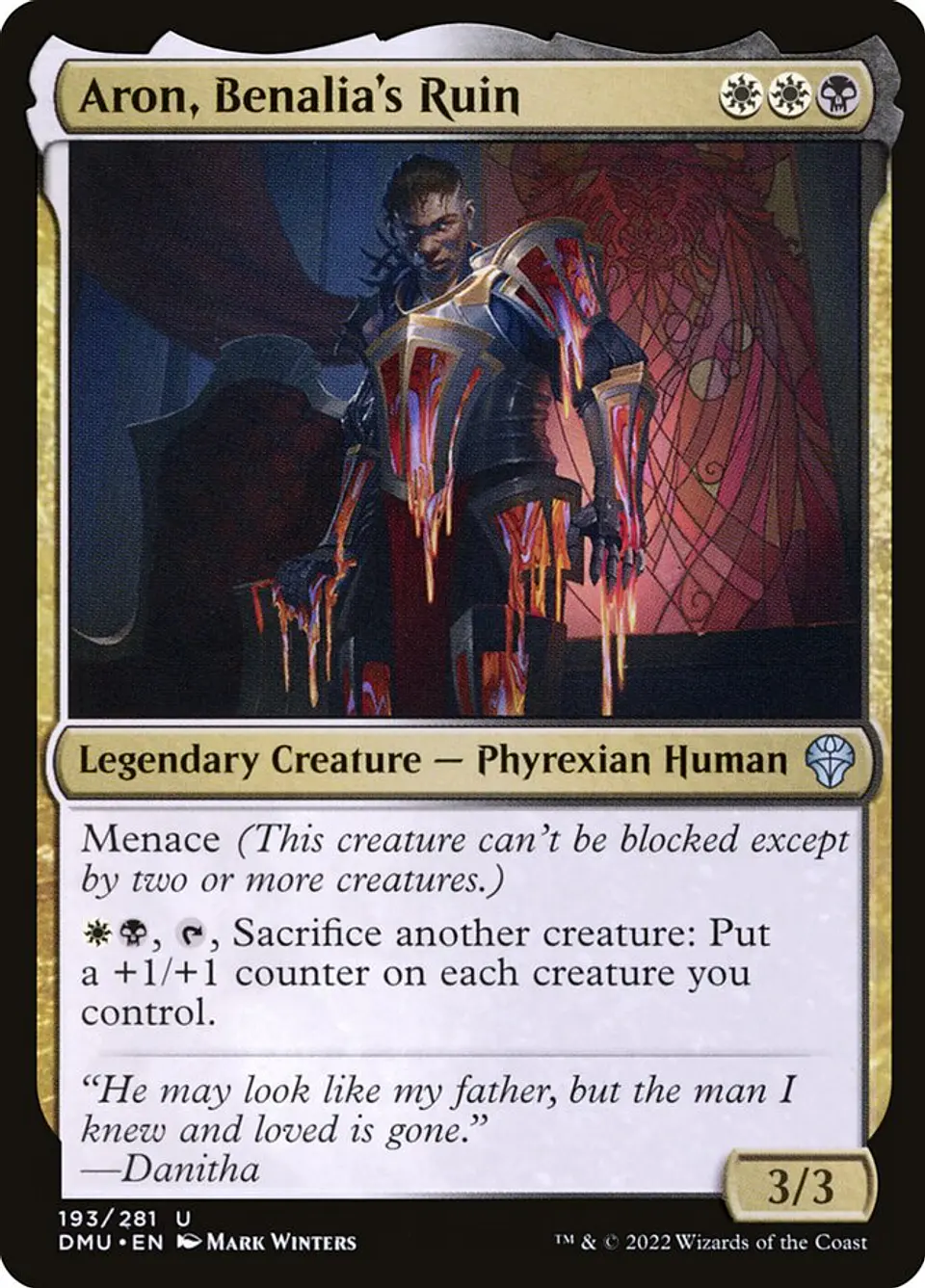 Aron, Benalia's Ruin 1