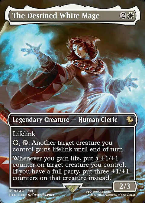 The Destined White Mage (Borderless)