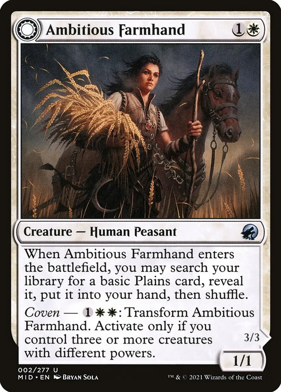 Ambitious Farmhand // Seasoned Cathar 1