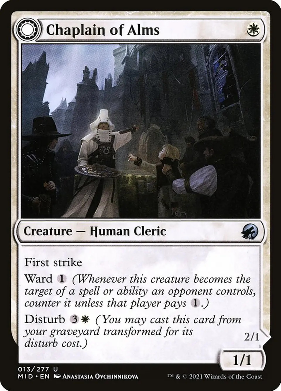 Chaplain of Alms // Chapel Shieldgeist 1