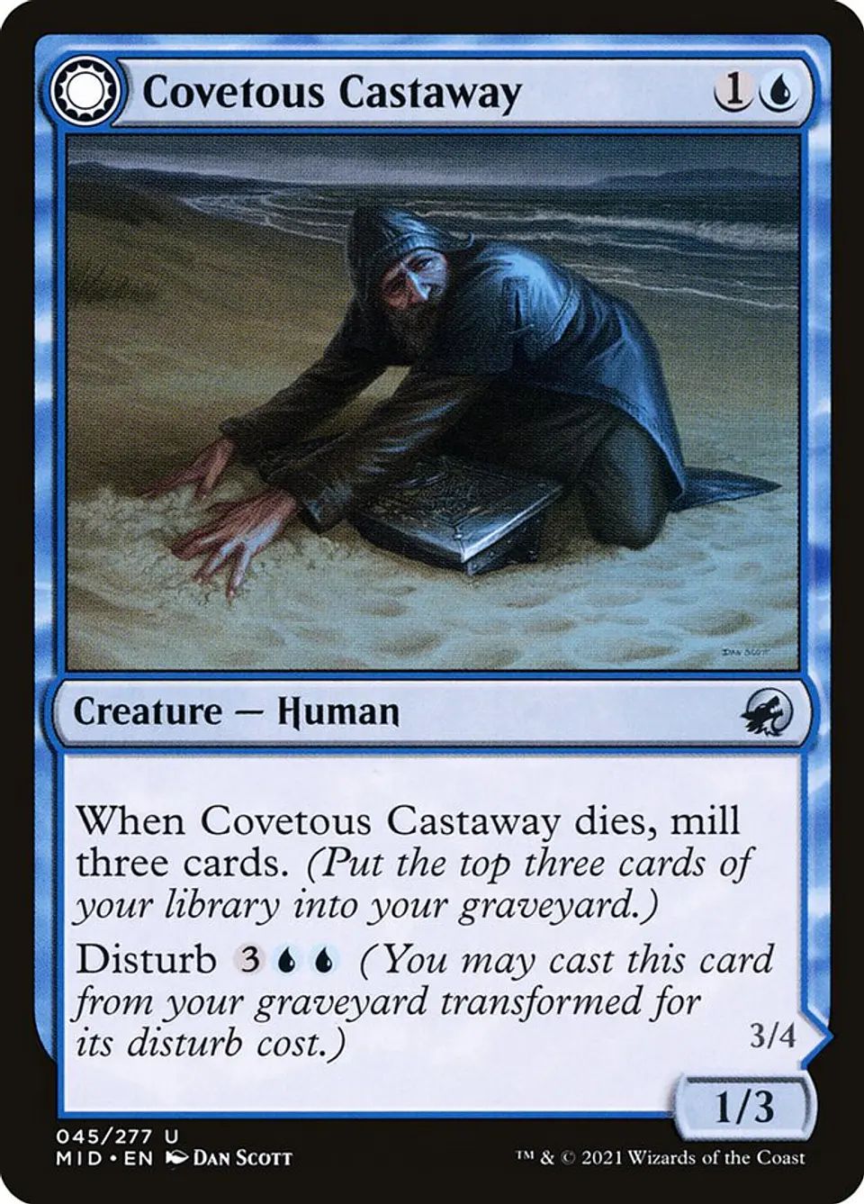 Covetous Castaway // Ghostly Castigator 1