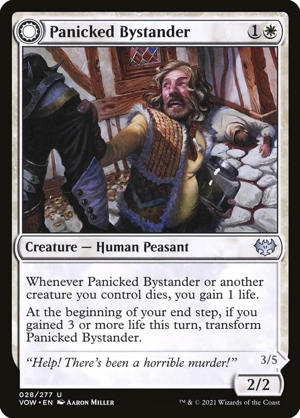 Panicked Bystander // Cackling Culprit 1