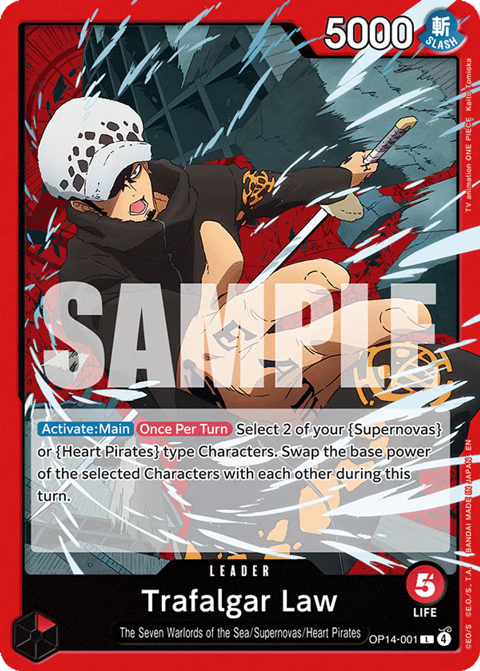 Trafalgar Law - OP14-001 1