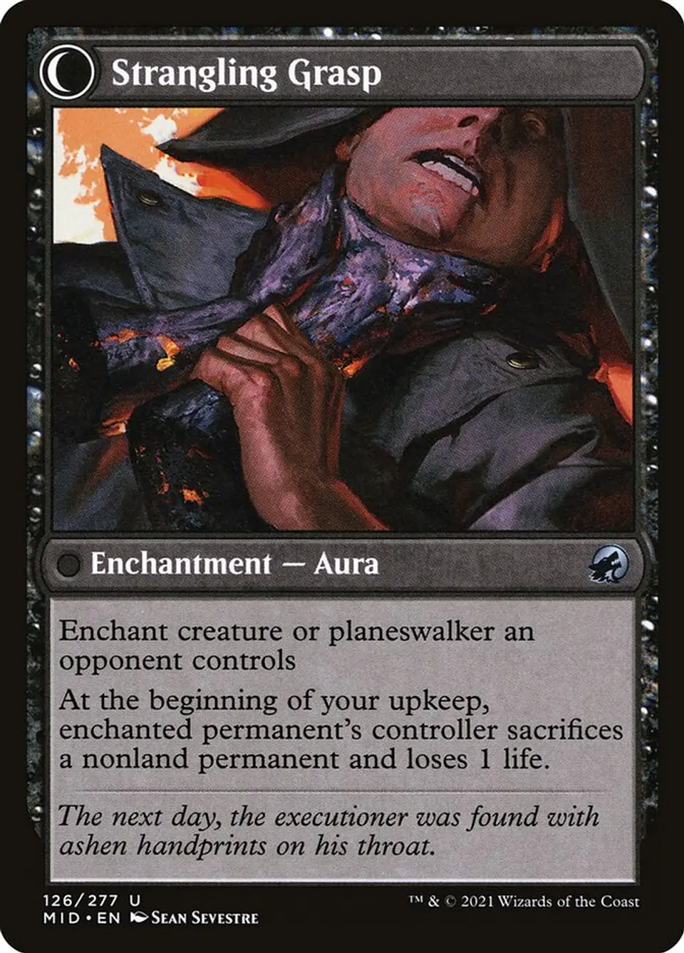 Vengeful Strangler // Strangling Grasp 2