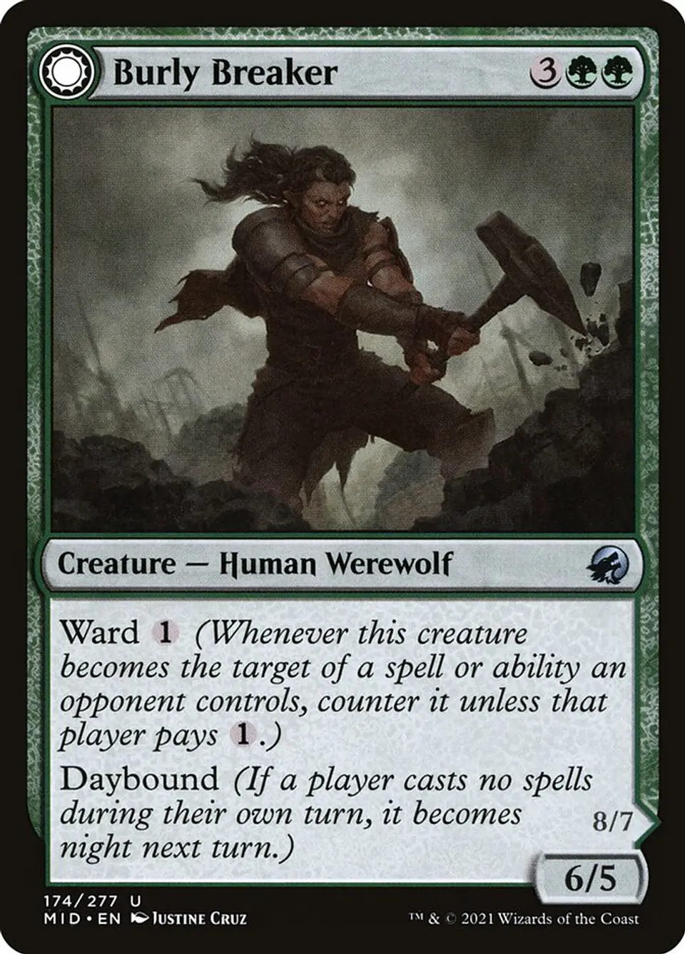 Burly Breaker // Dire-Strain Demolisher 1
