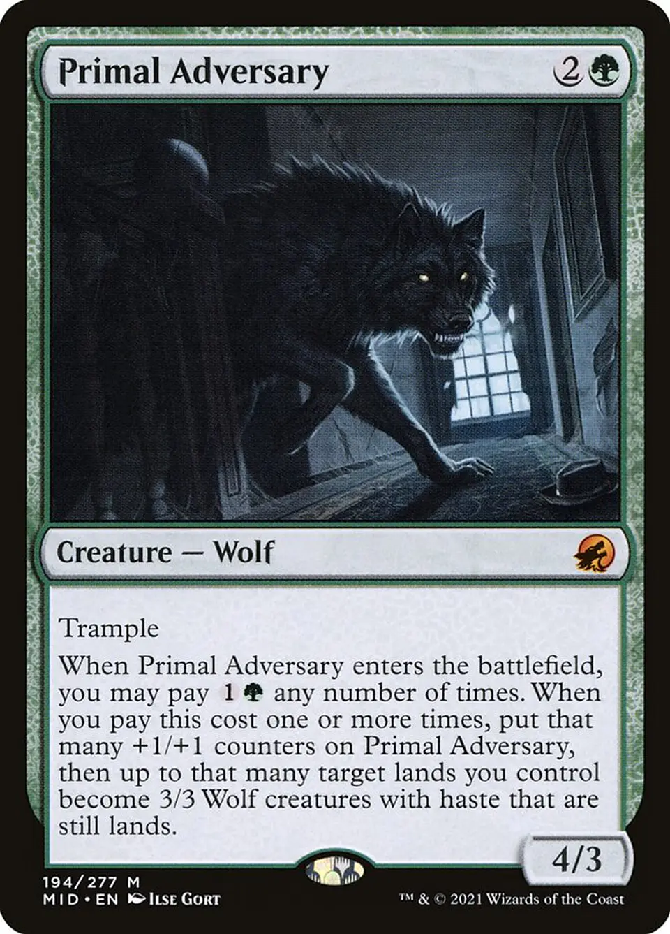 Primal Adversary 1