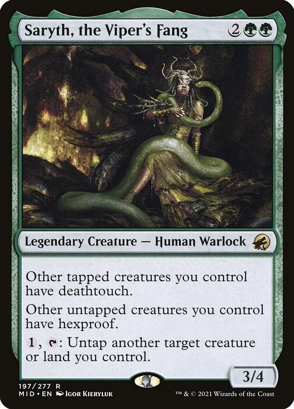 Saryth, the Viper's Fang 1
