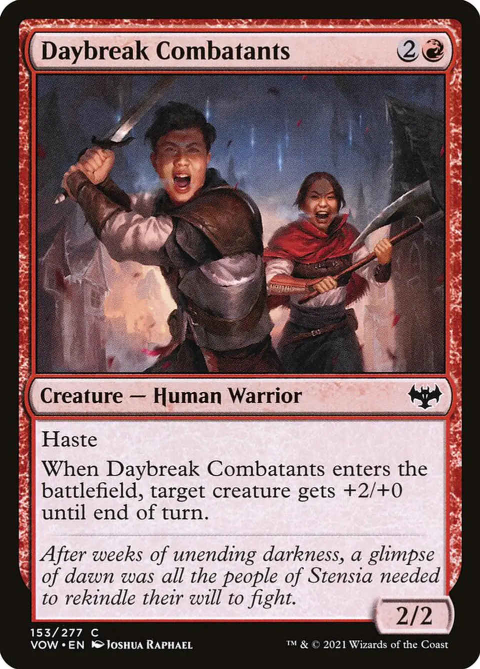 Daybreak Combatants 1